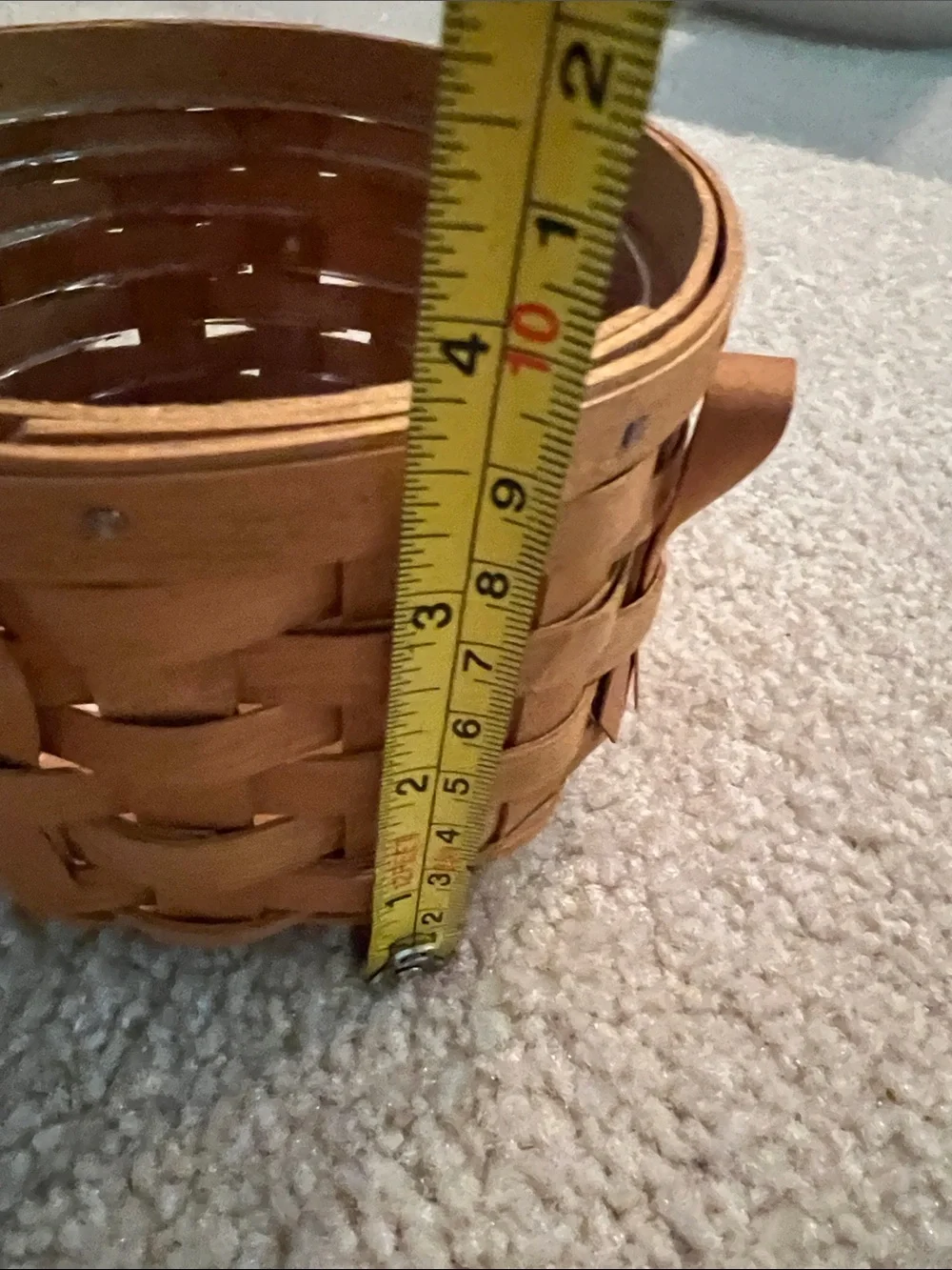 Longaberger 2006 Breast Cancer Basket and Protector -SFH
